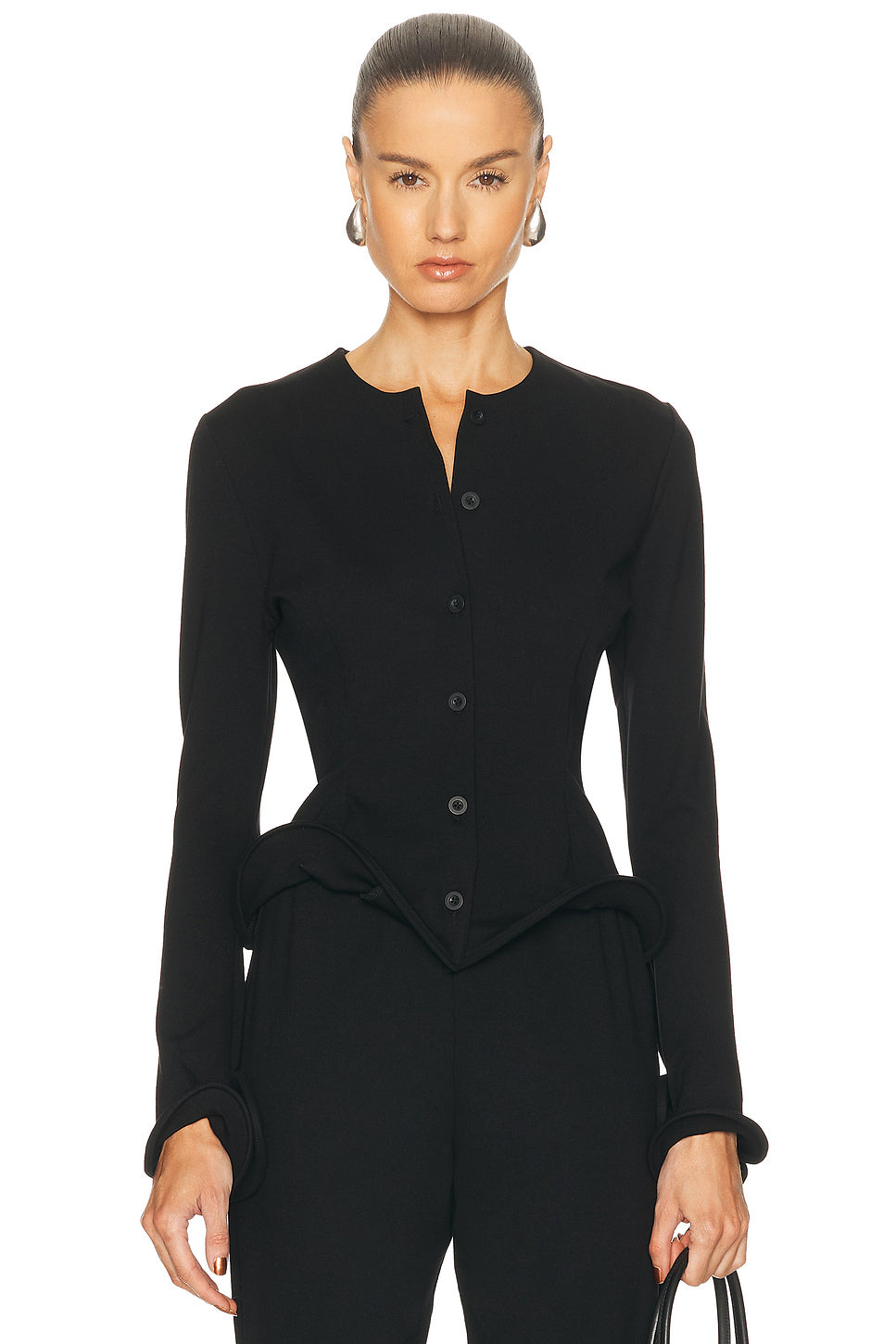 Wave Hem Jacket