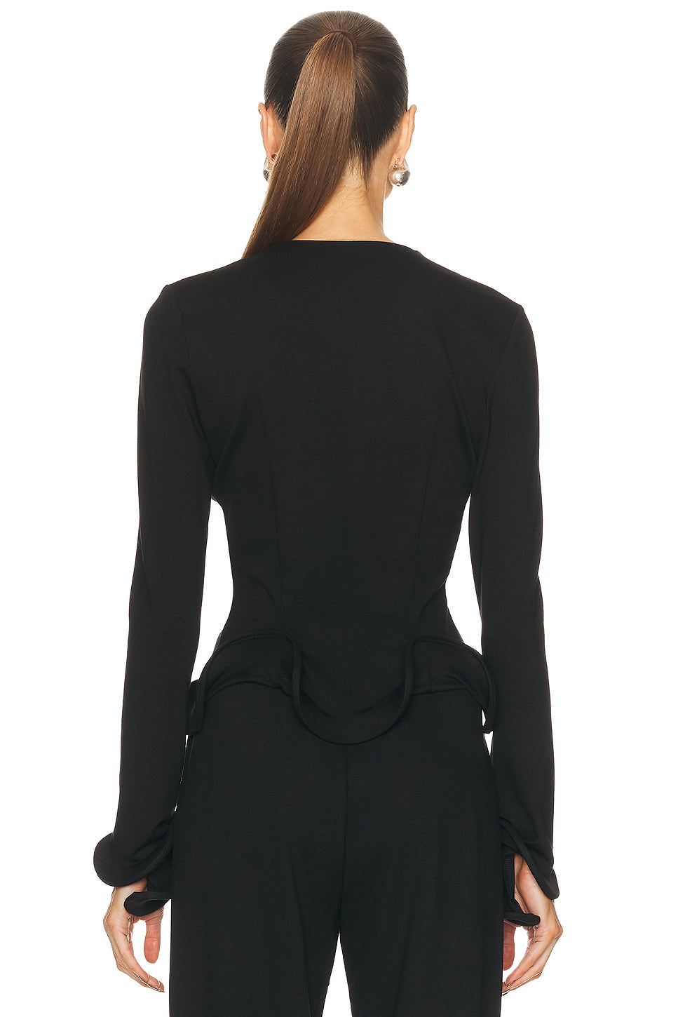Wave Hem Jacket