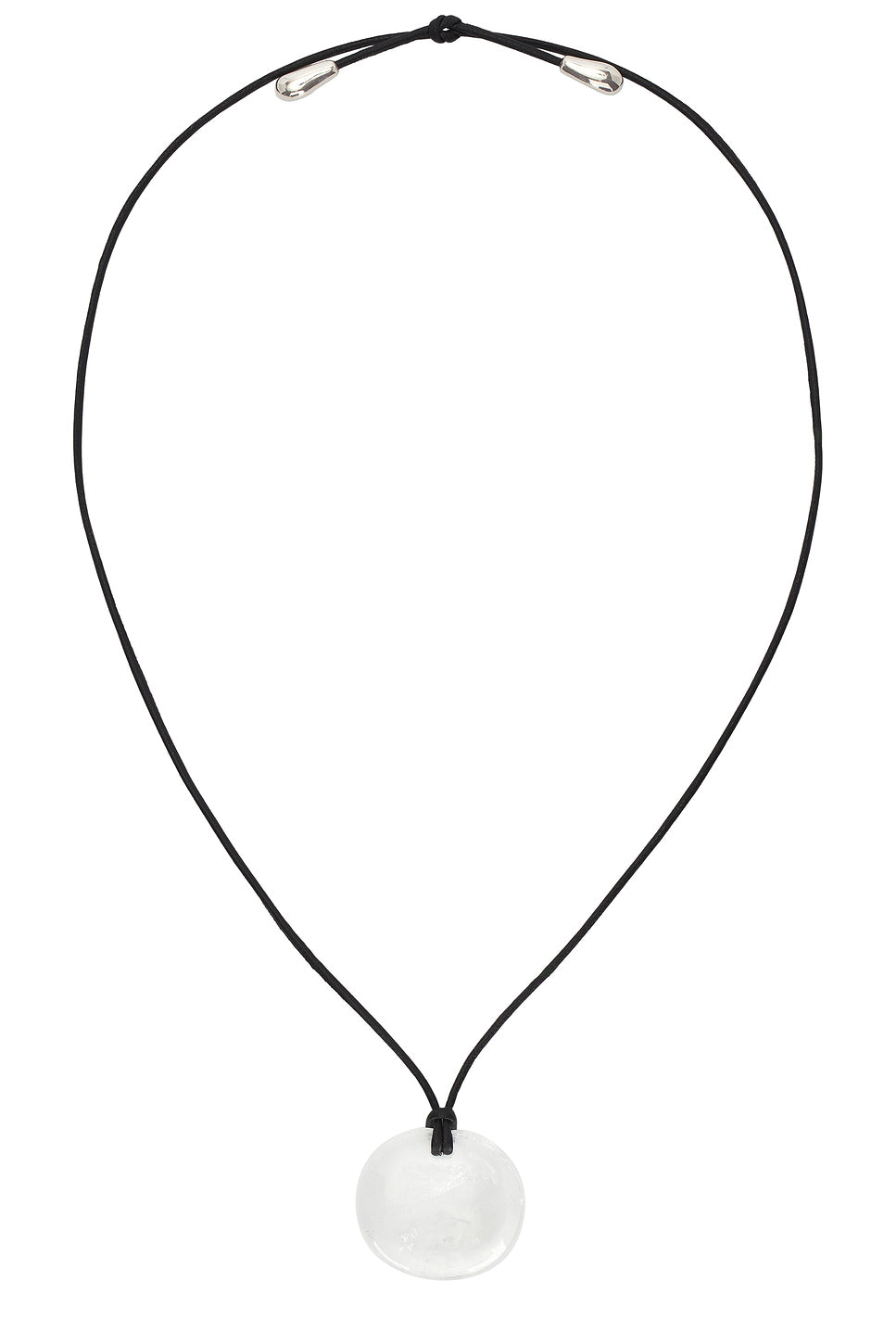 Small Full Moon Pendant Necklace