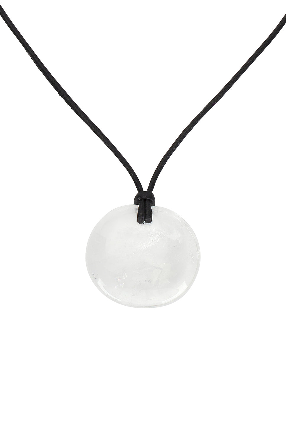 Small Full Moon Pendant Necklace