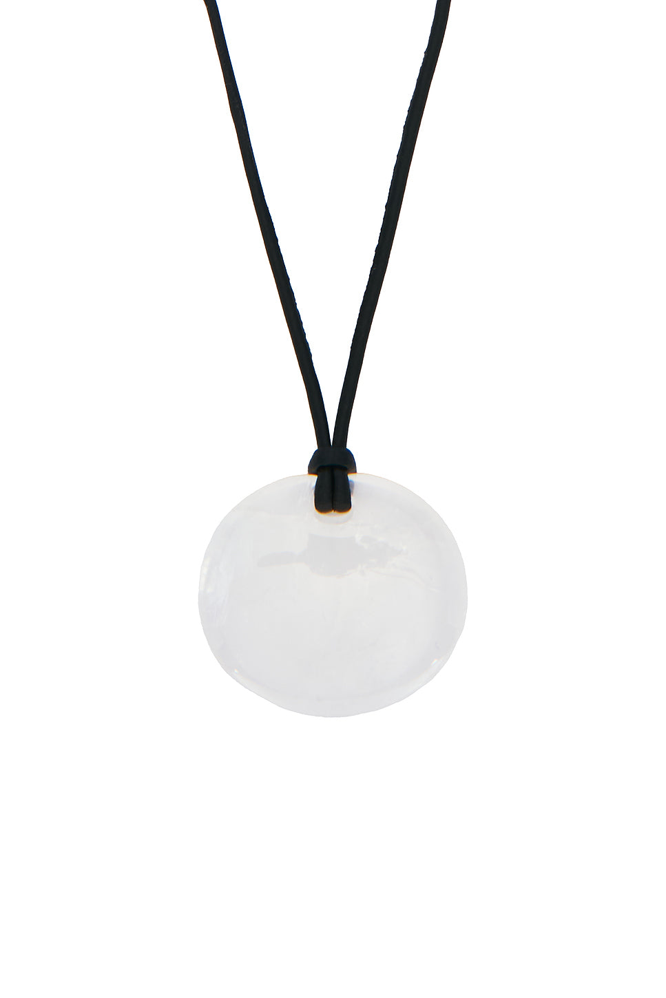 Small Full Moon Pendant Necklace
