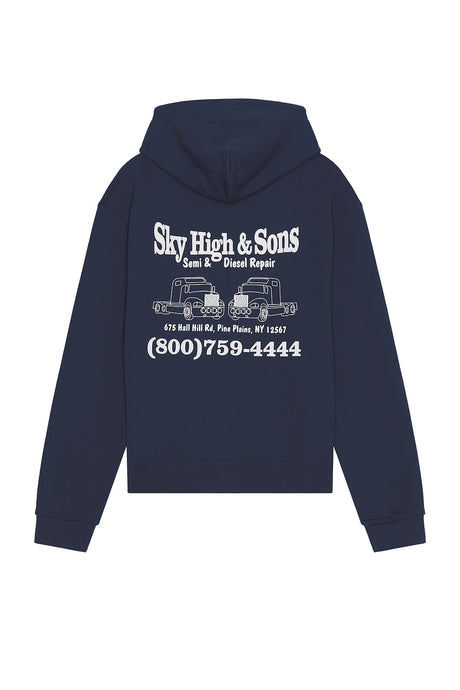 Sky High And Sons Zip Up Hoodie