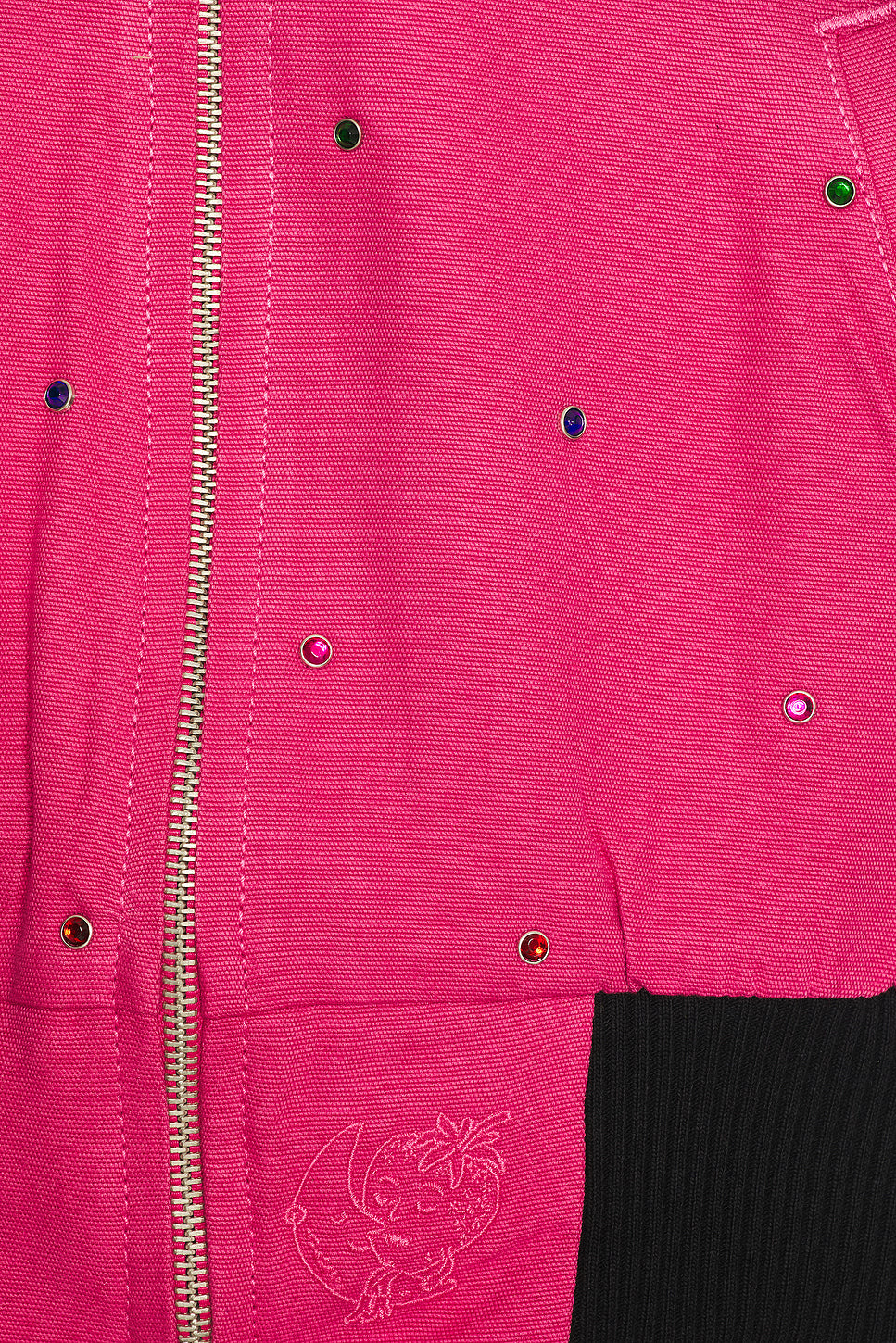 Studded Work Jacket Woven