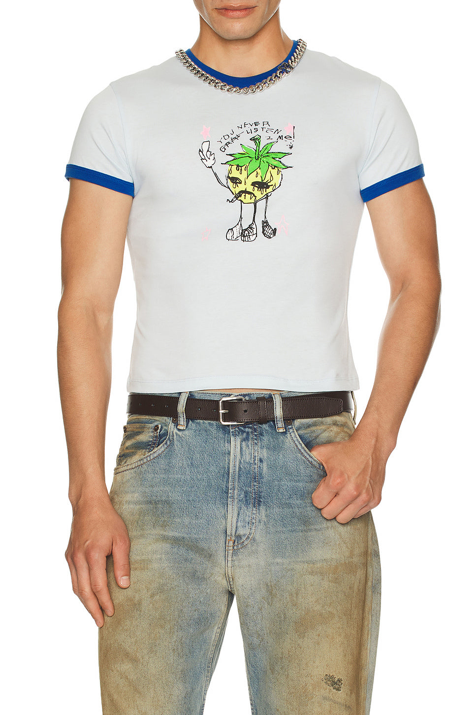 Eri Print Baby Tee