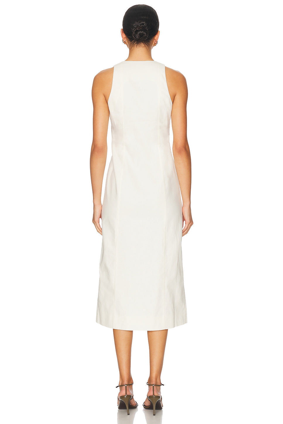 Zapata Linen Midi Dress