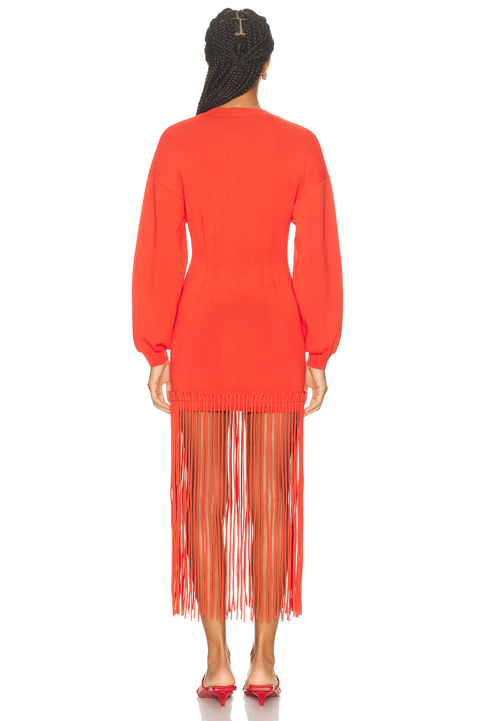 Wallis Knit Fringe Dress