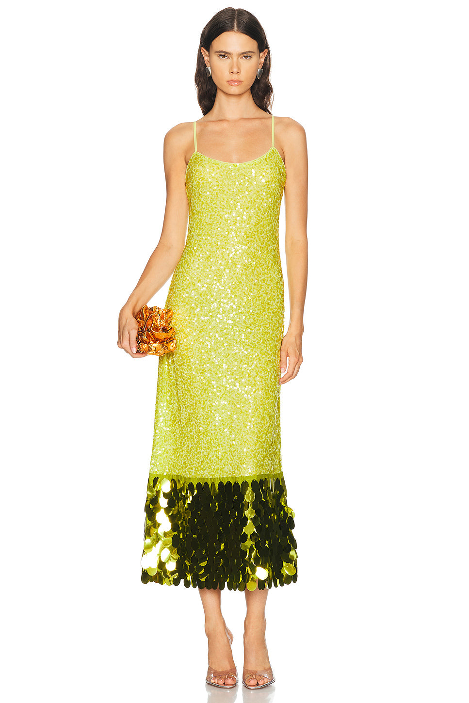 Imogen Sequin Midi Dress