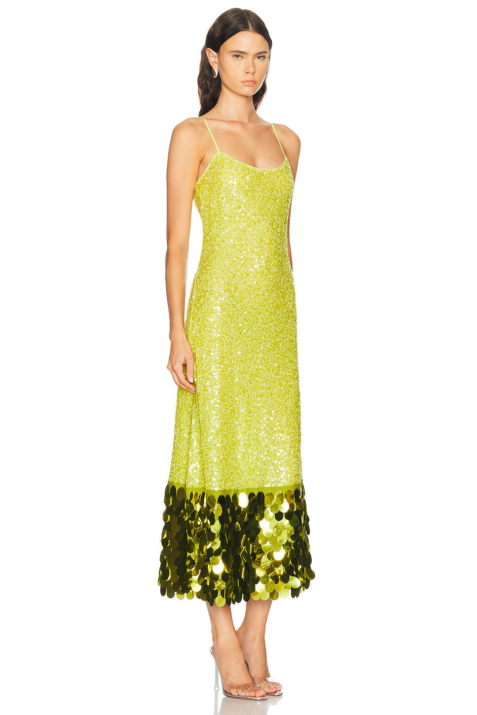 Imogen Sequin Midi Dress