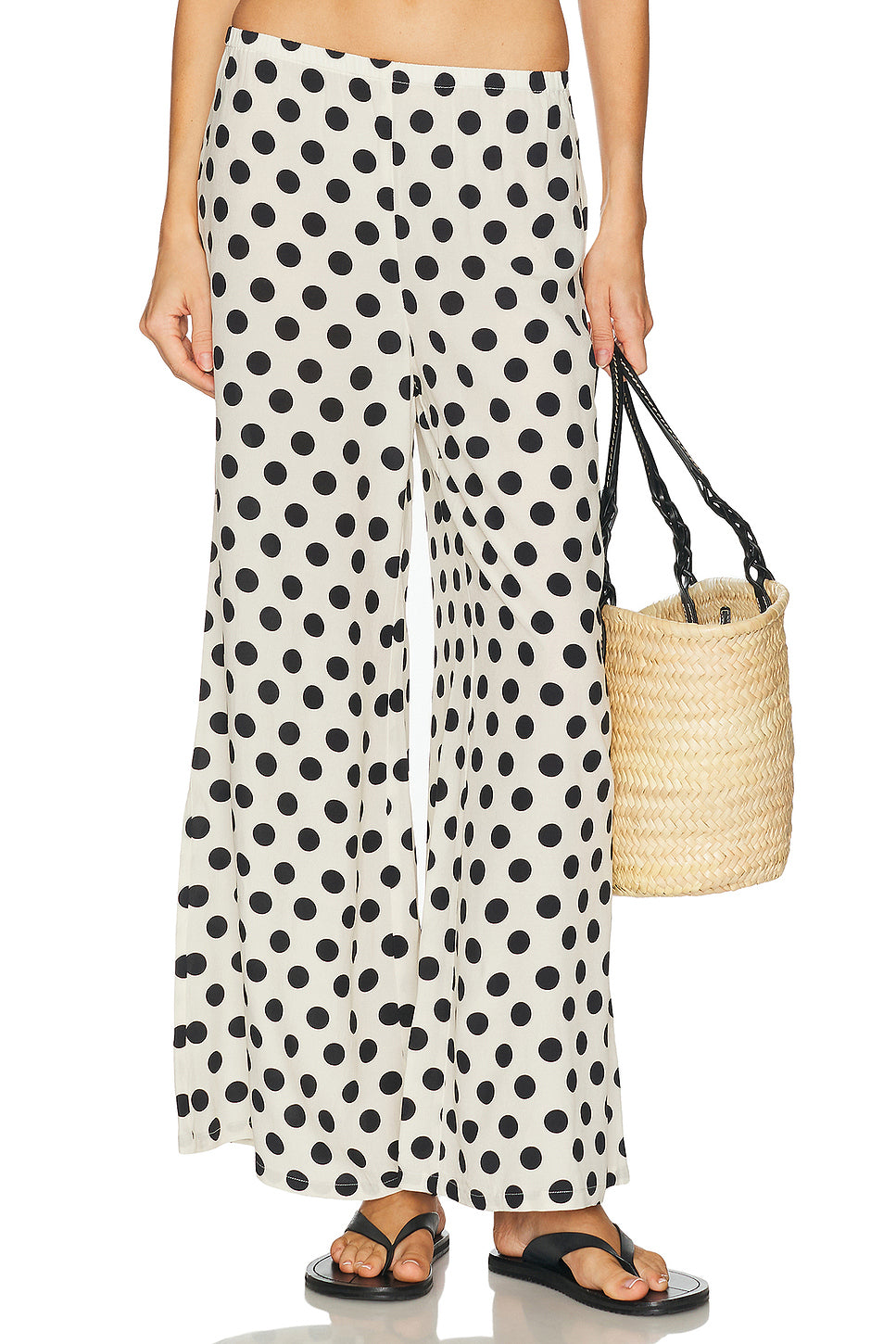 Nella Crepe Wide Leg Pant