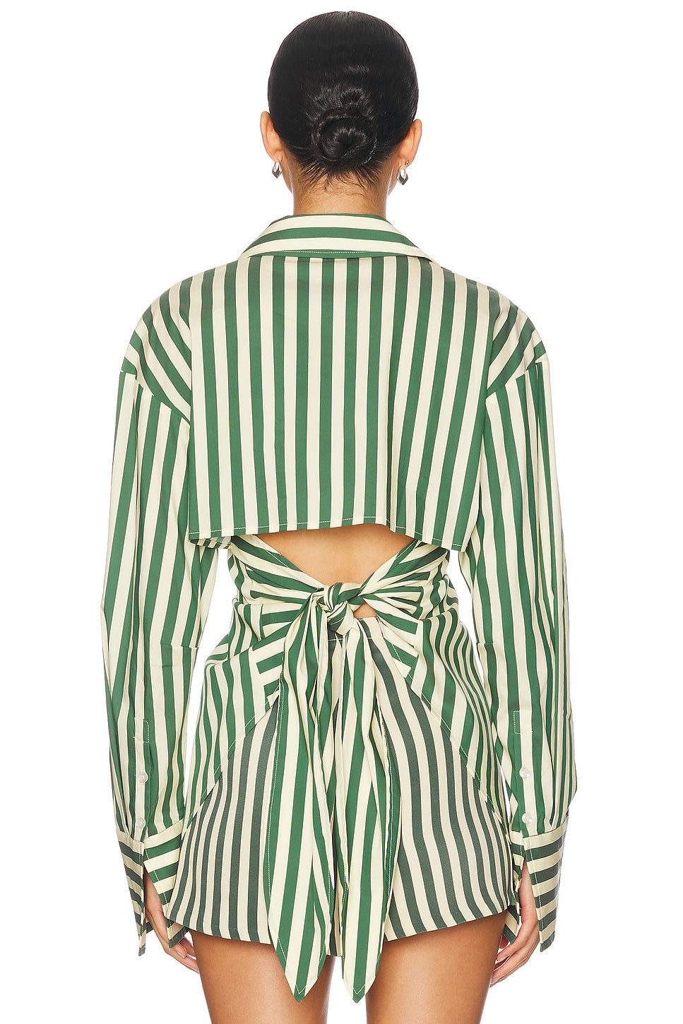 Loch Poplin Button Up Top