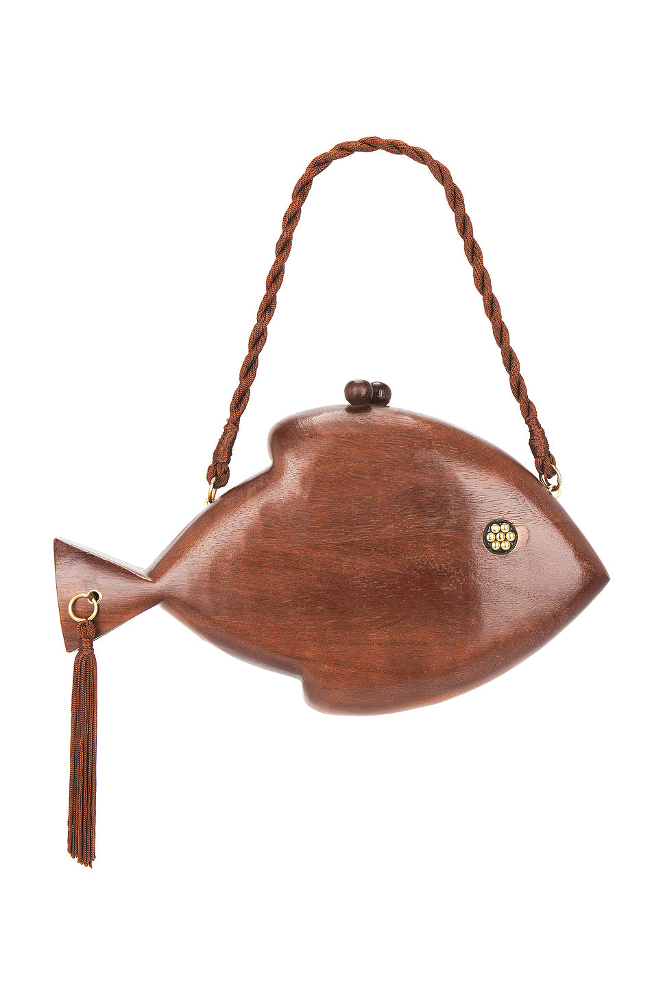Carved Fish Clutch