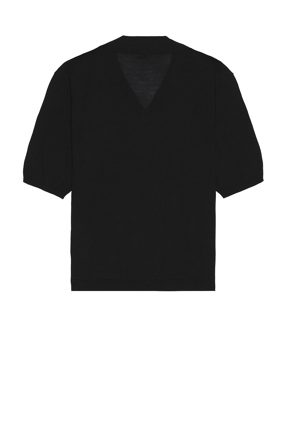 Short Sleeve Polo Sweater