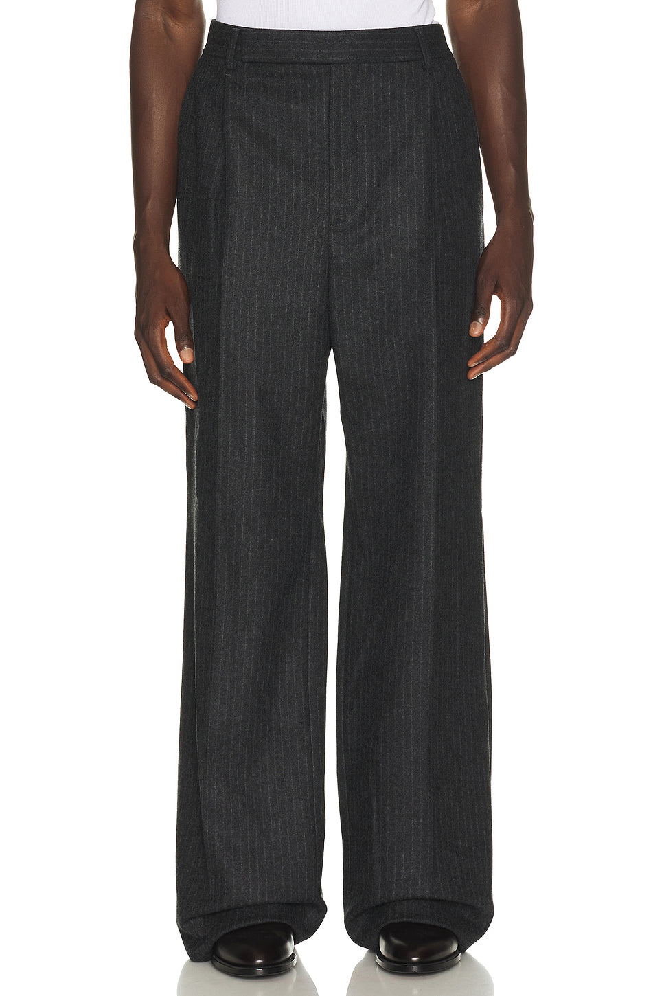 Straight Leg Tailored Trousers