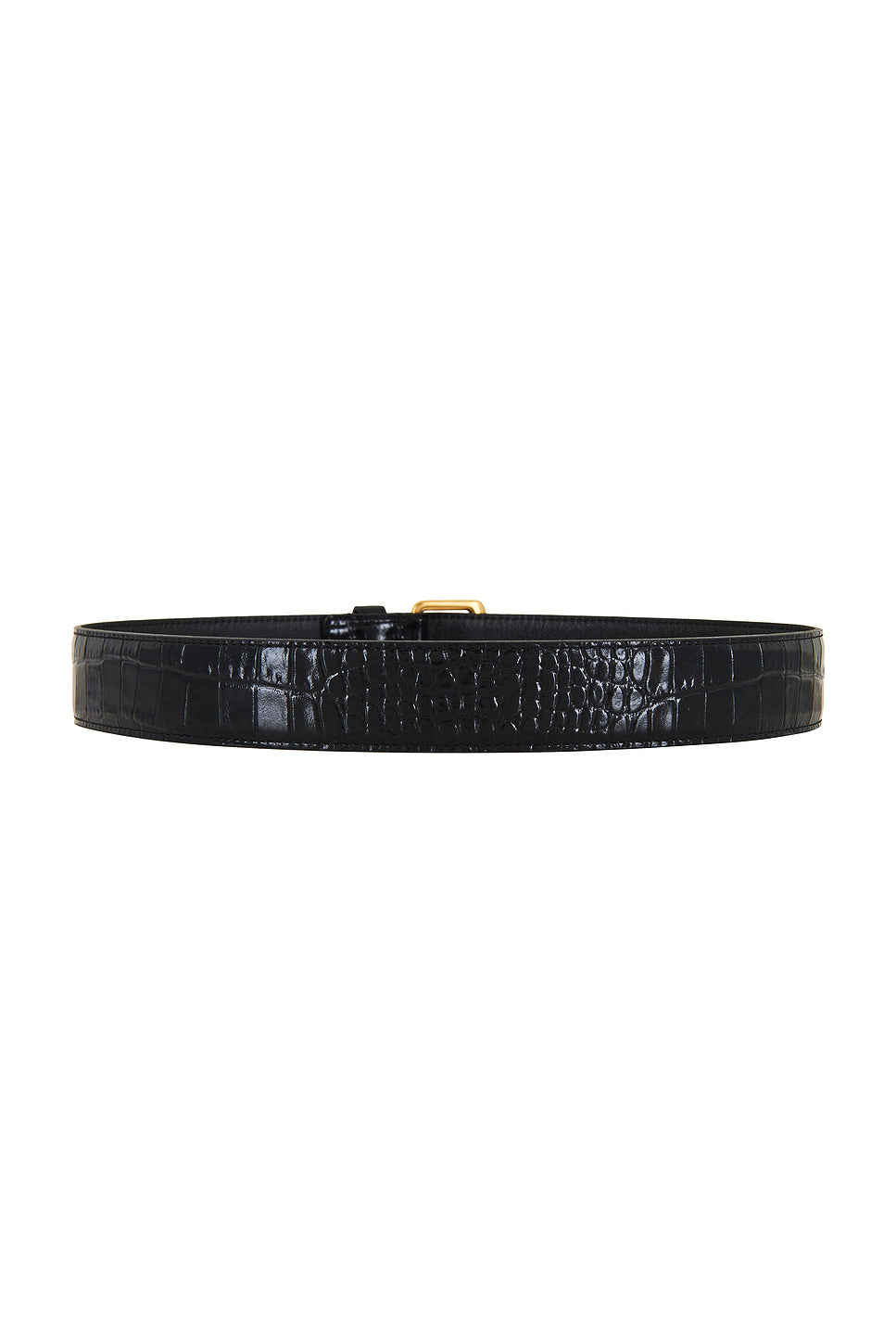 Croc Embossed Belt