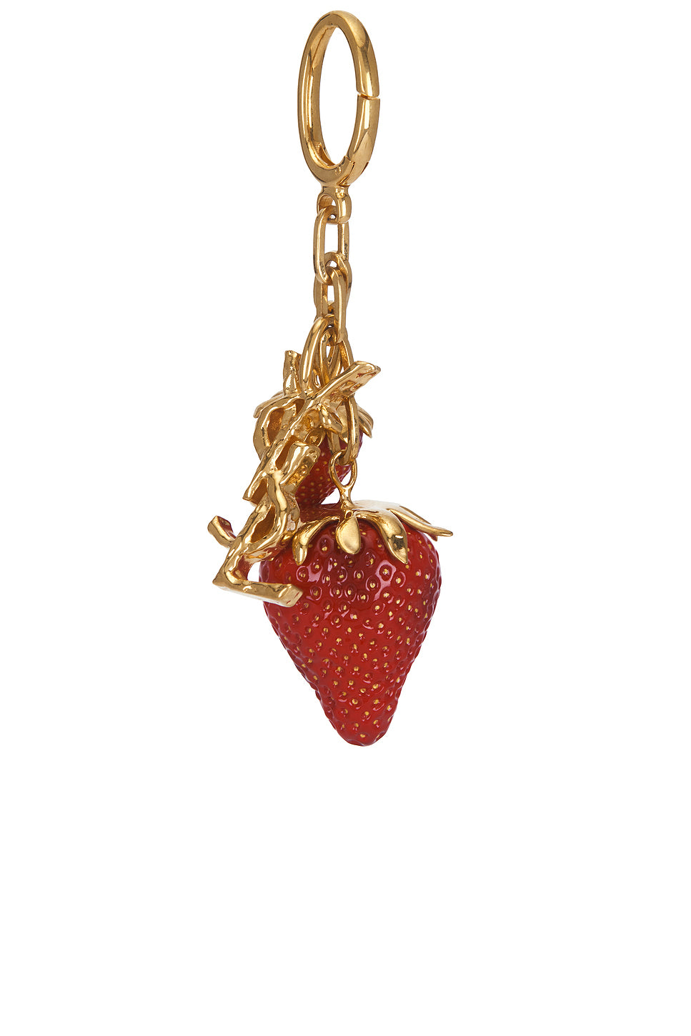 Porte Clefs Fraises Charm