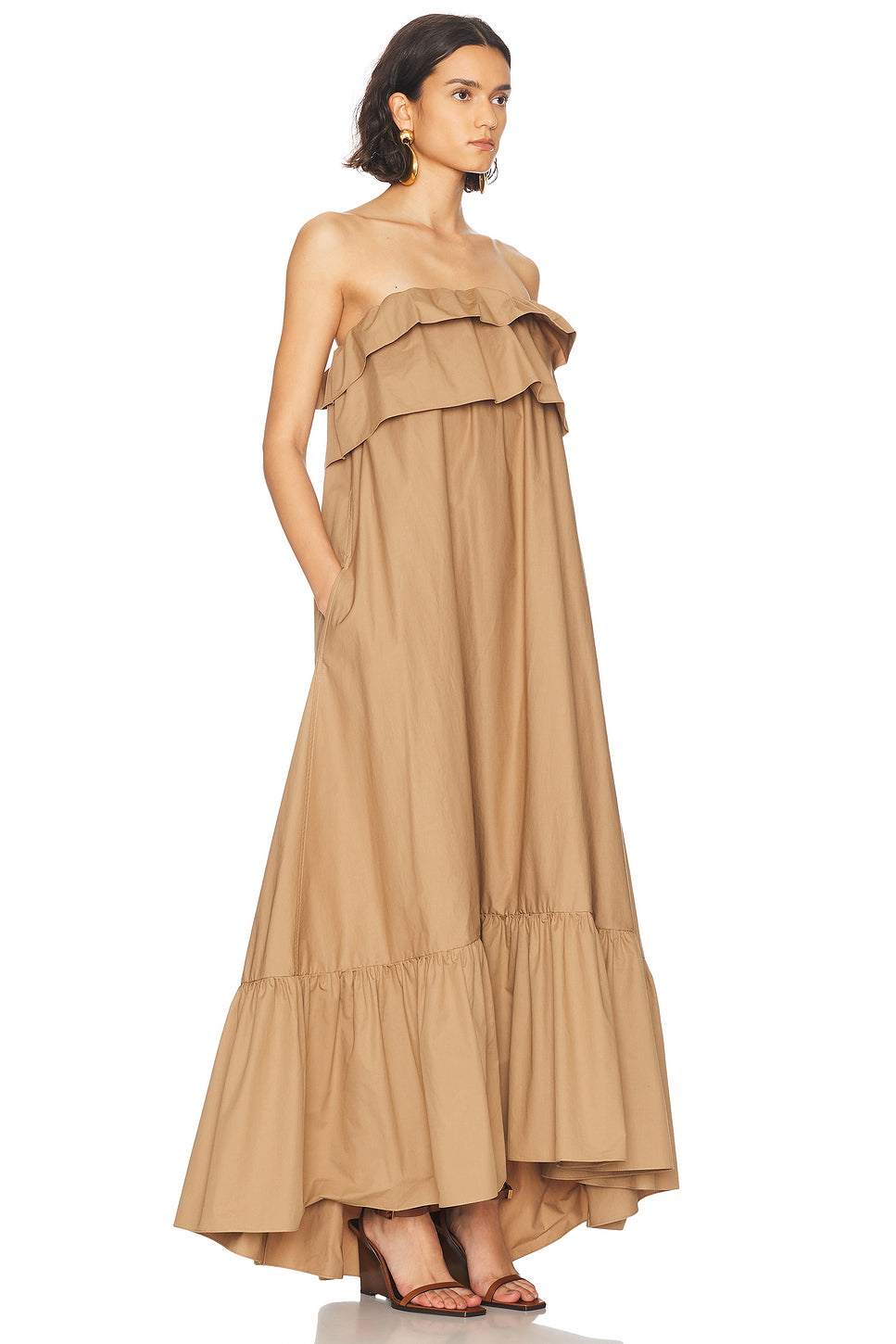 Strapless Maxi Dress