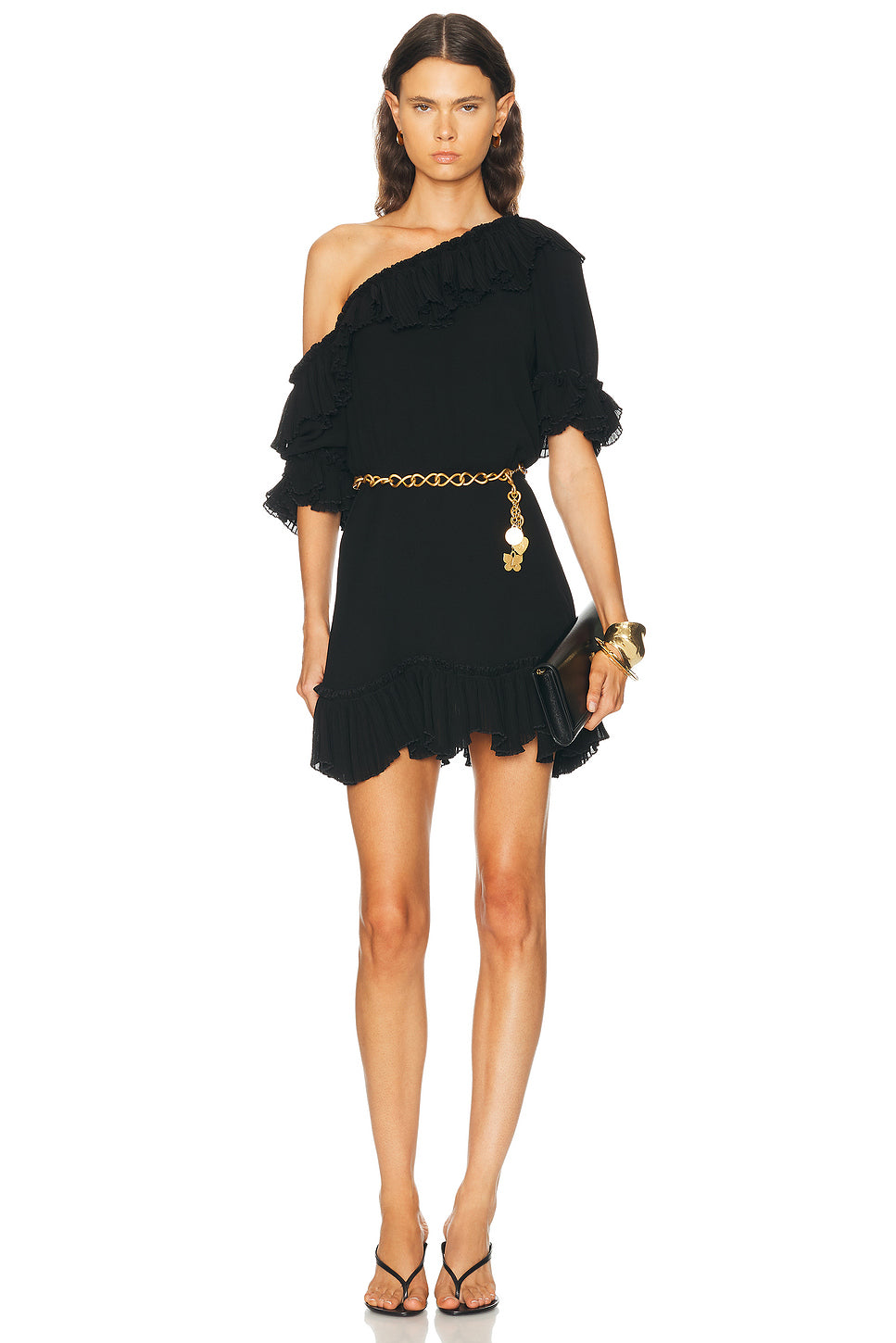 Asymmetric Mini Dress