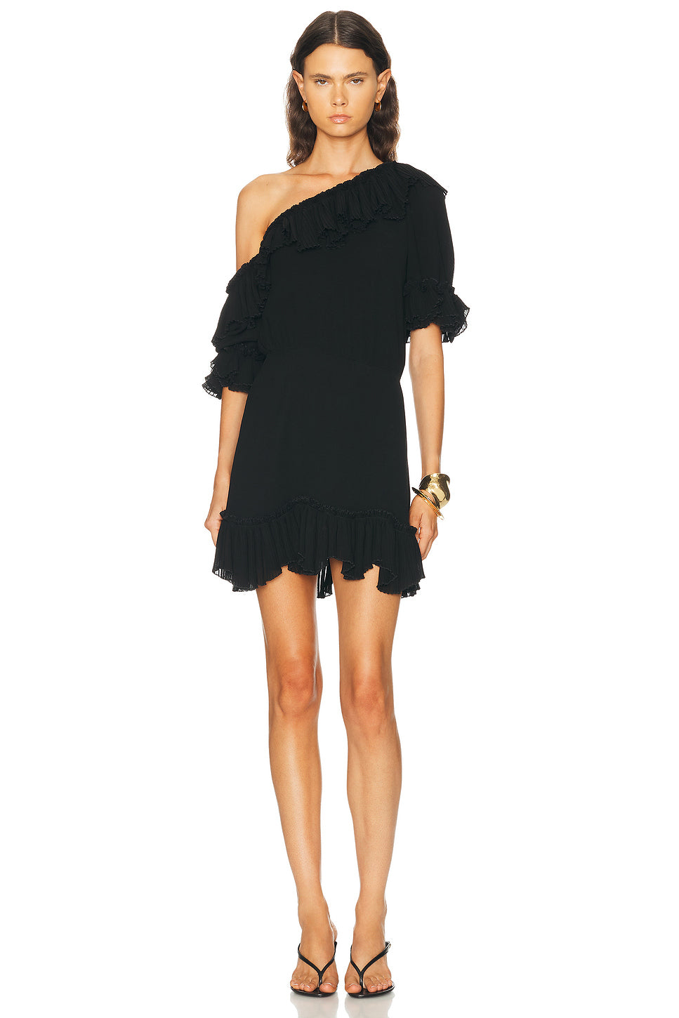 Asymmetric Mini Dress