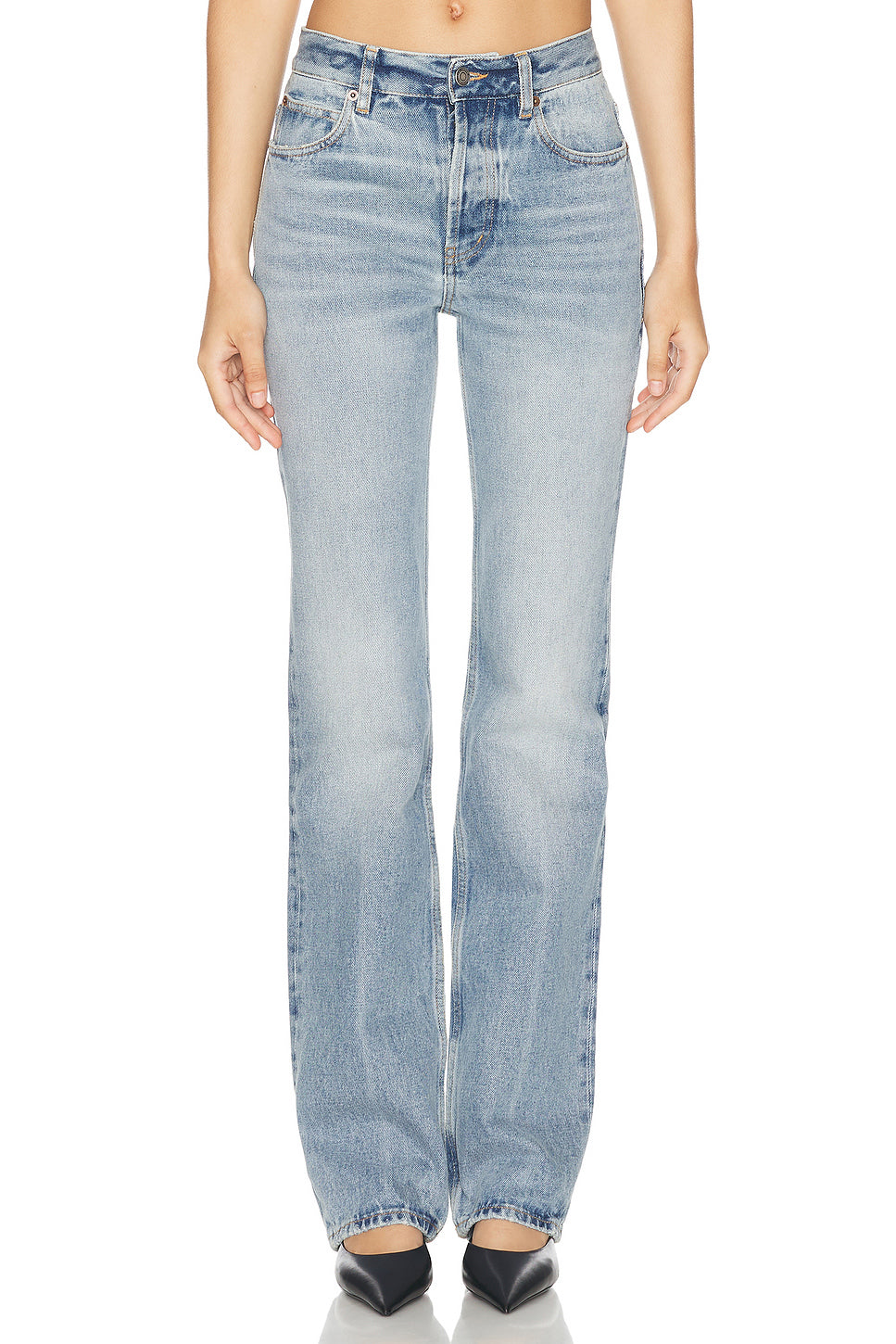 Bootcut Leg Jeans
