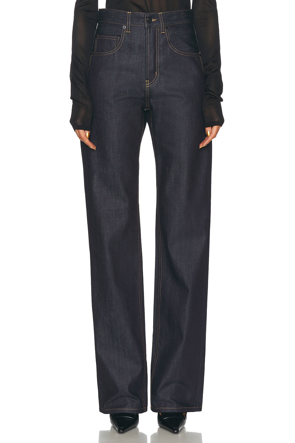 Bootcut Leg Jeans