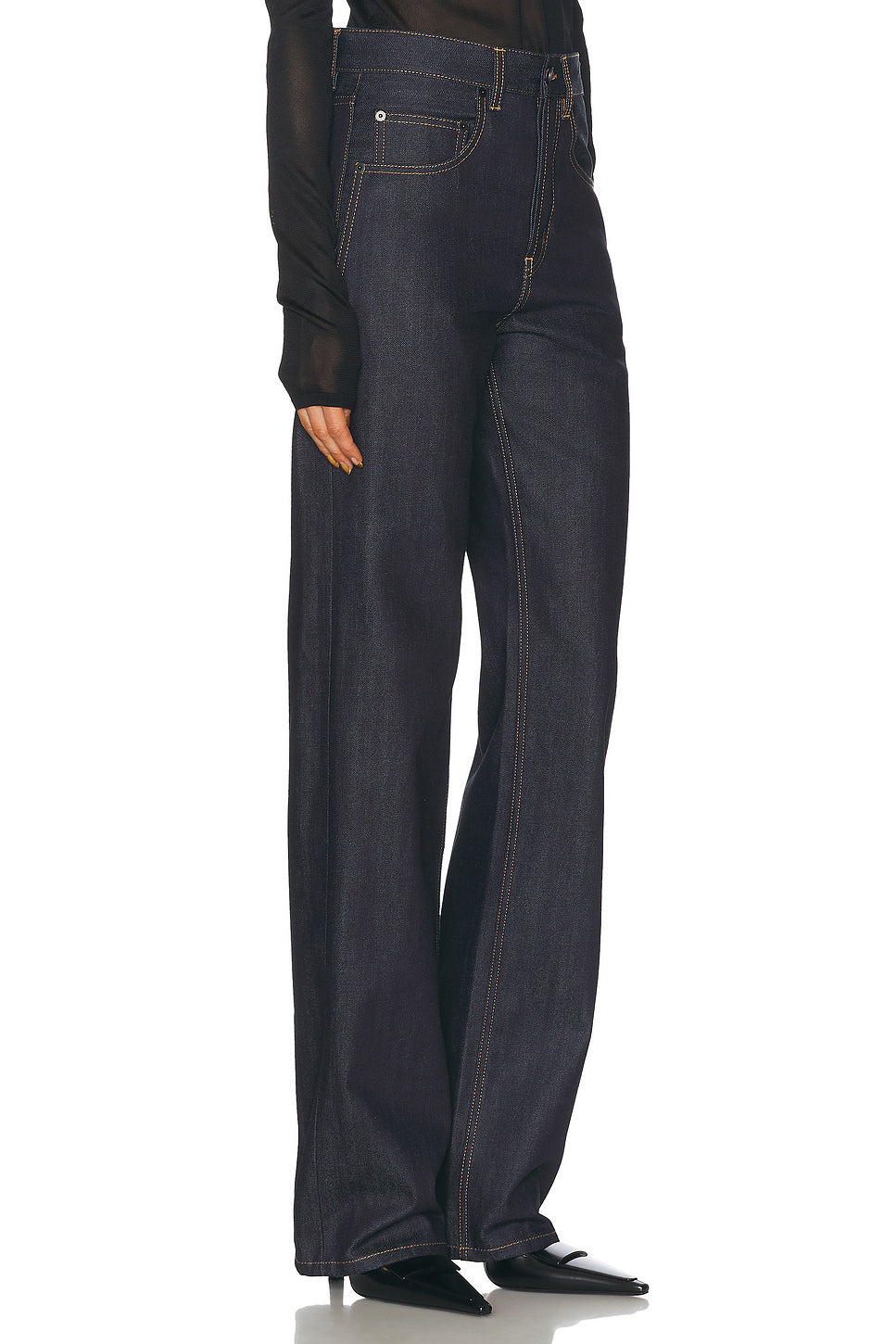 Bootcut Leg Jeans