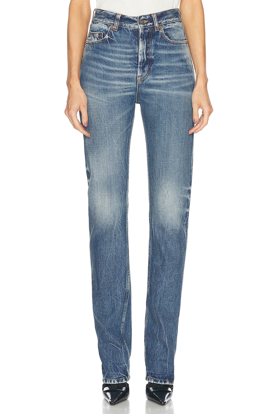 90s Slim Leg Jeans