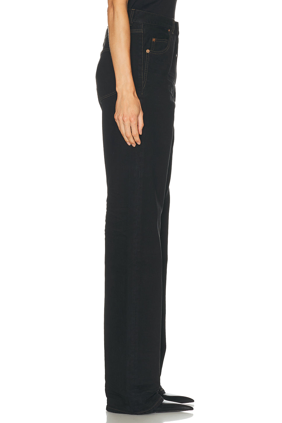 V Waist Wide Leg