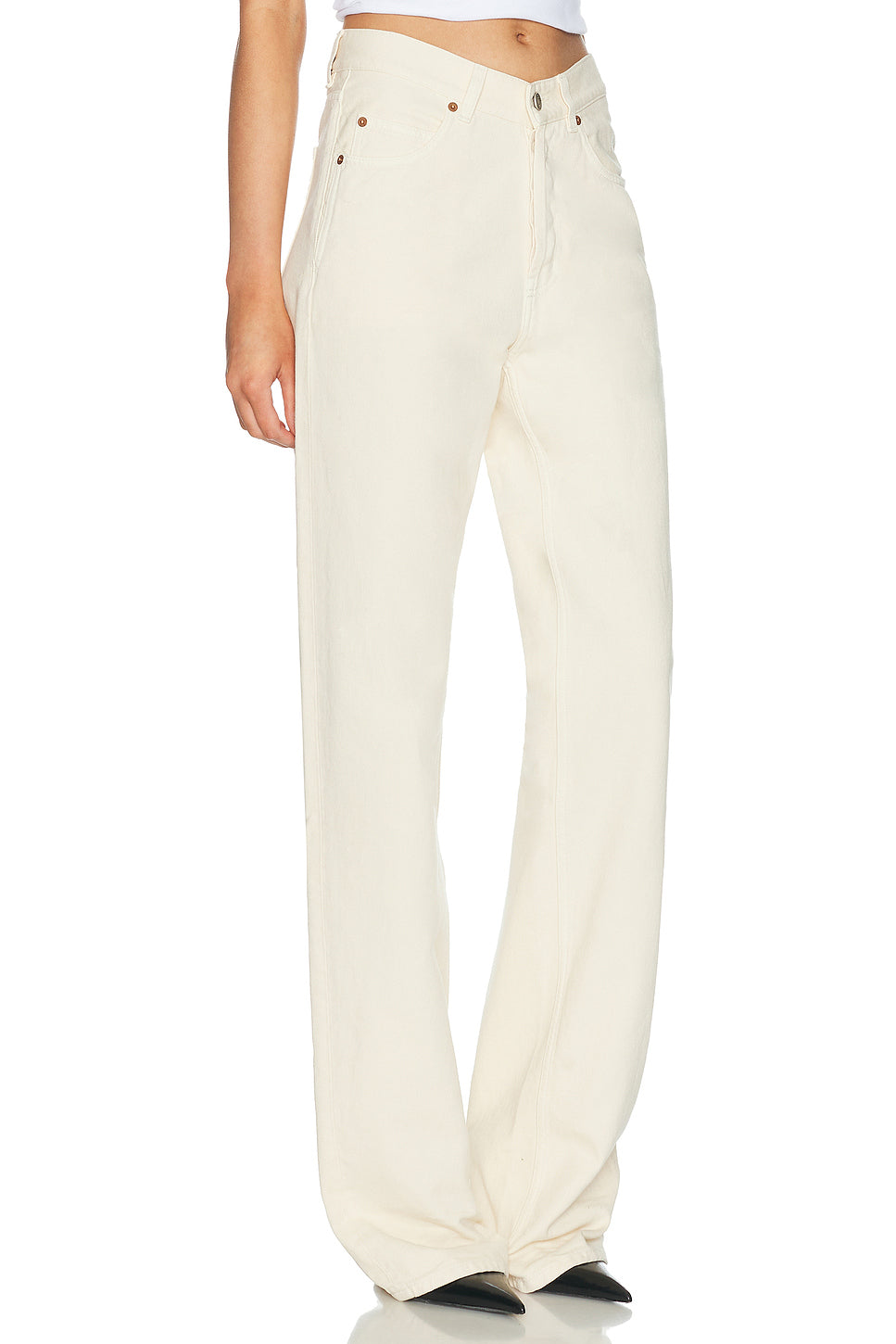 V Waist Wide Leg