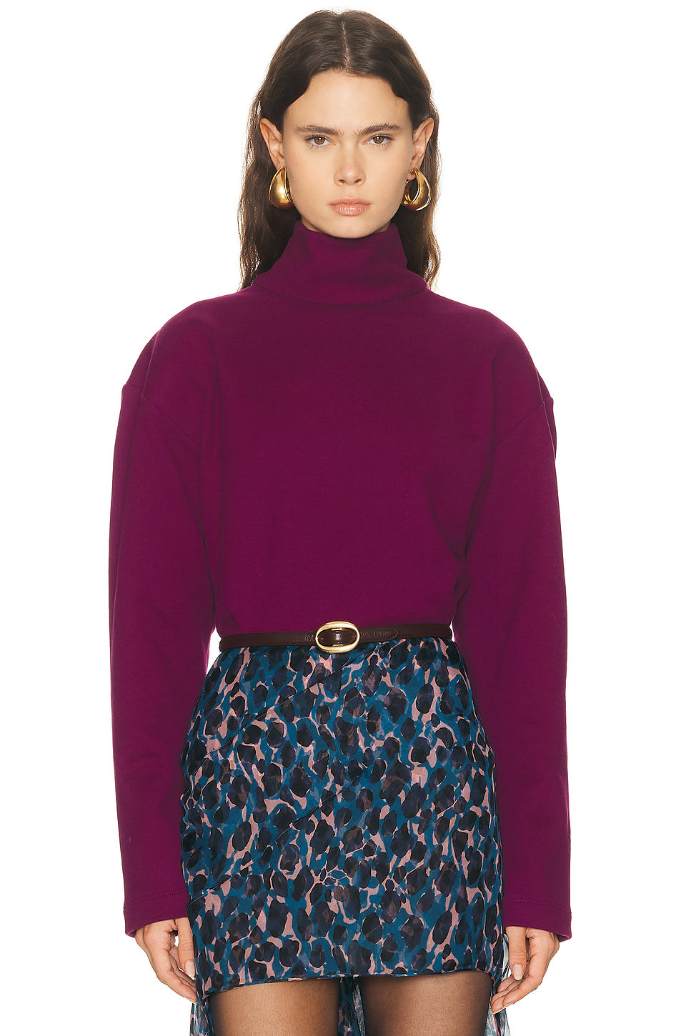 Turtleneck Sweatshirt