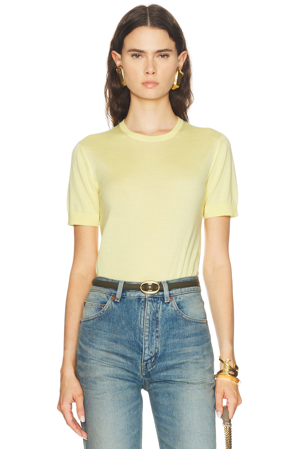 Short Sleeve Pullover Sweater