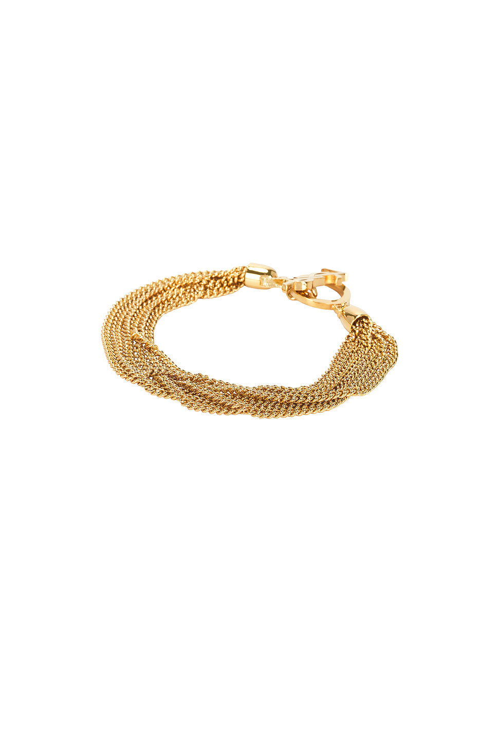 YSL Multi Chain T Bar Bracelet
