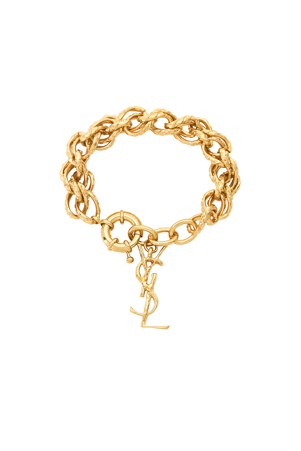 Hammered Chain Bracelet