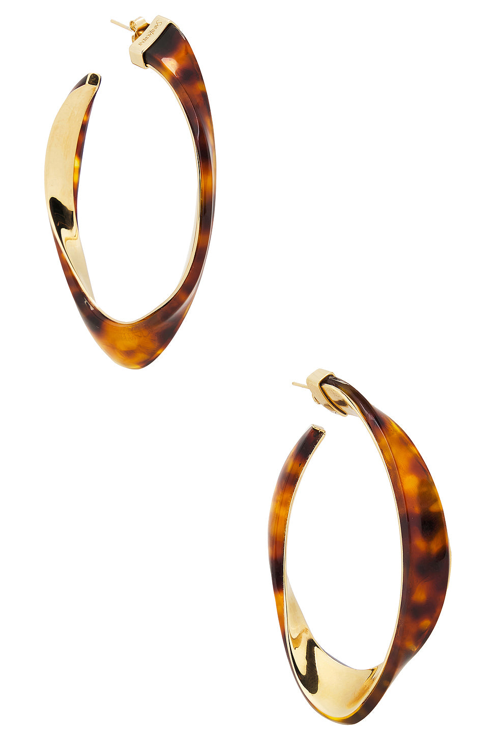 Twisted Hoop Earrings