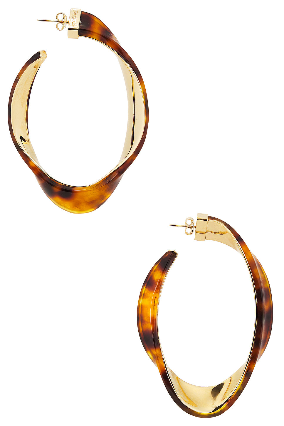Twisted Hoop Earrings
