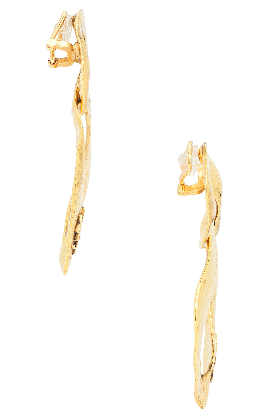 Maillon Hammered Earrings