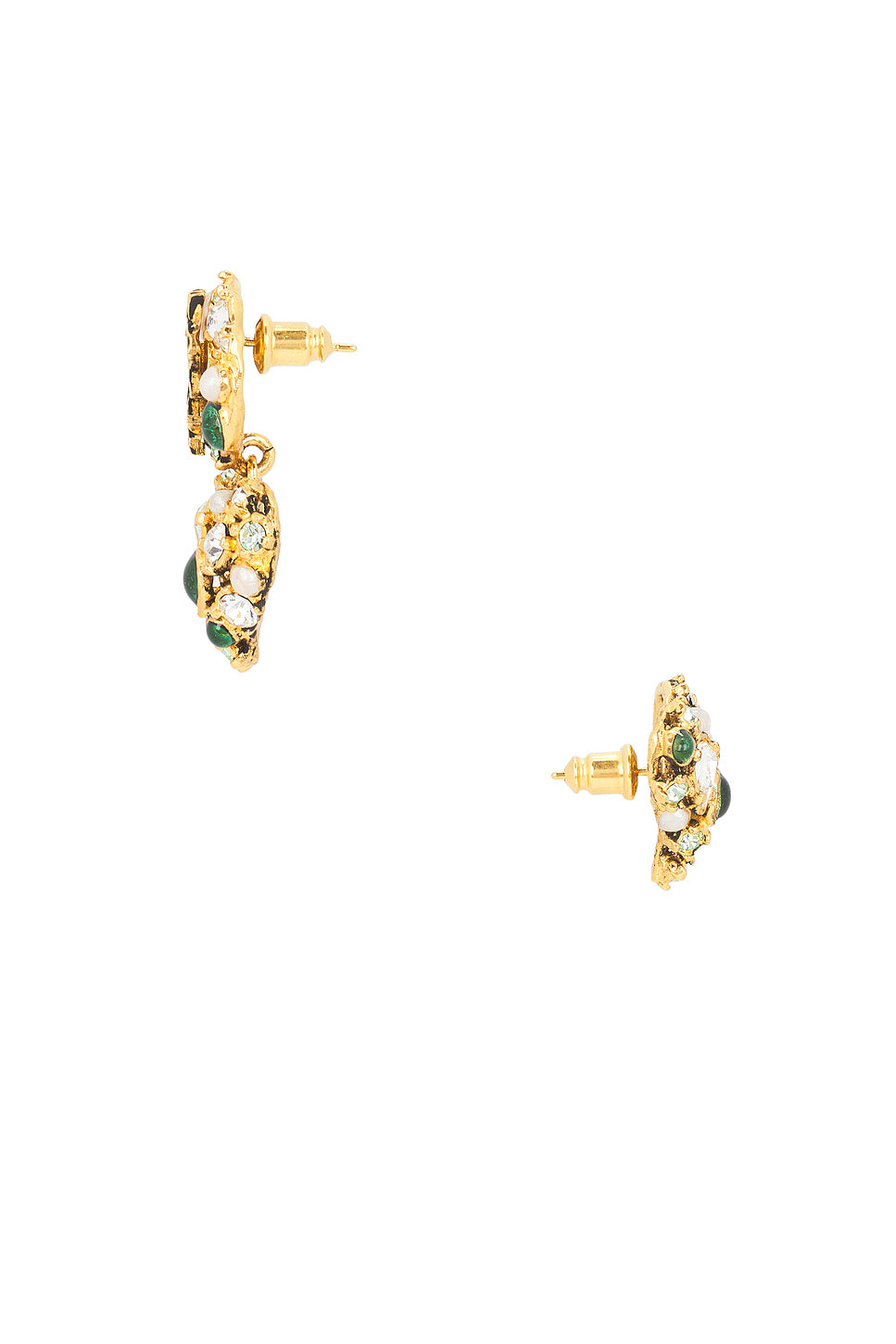 YSL Asymmetric Fetiche Earrings
