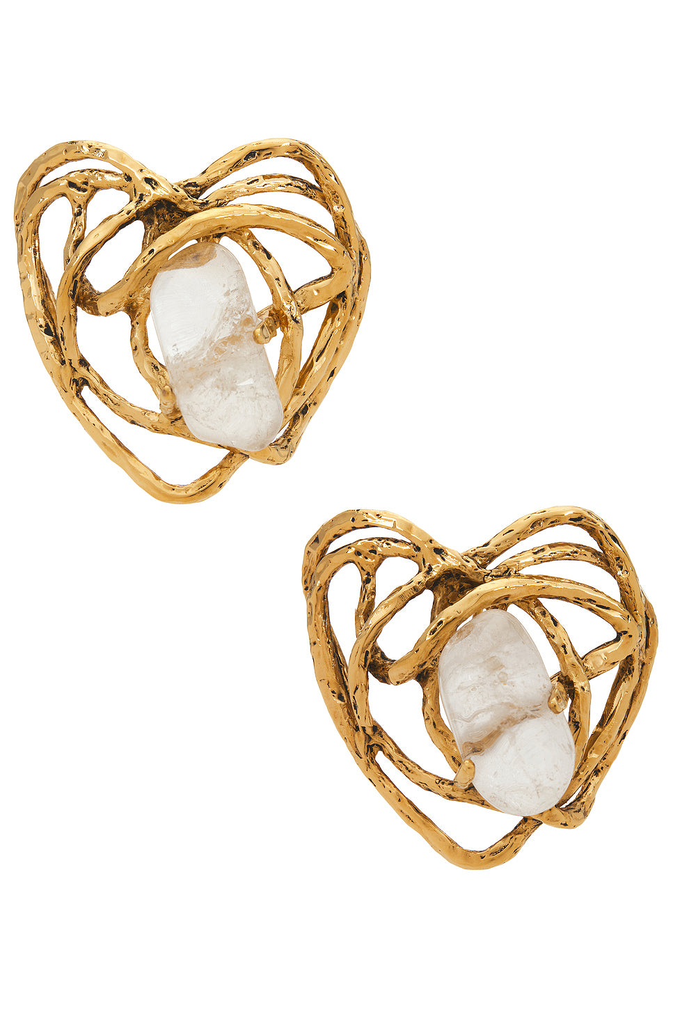 Heart & Rope Earrings