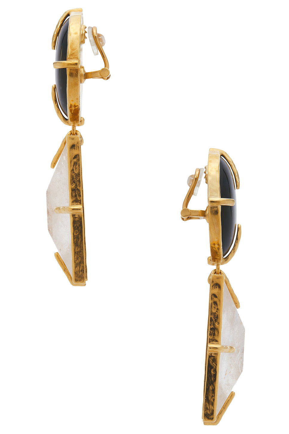 YSL Oversized Geometric Earrings