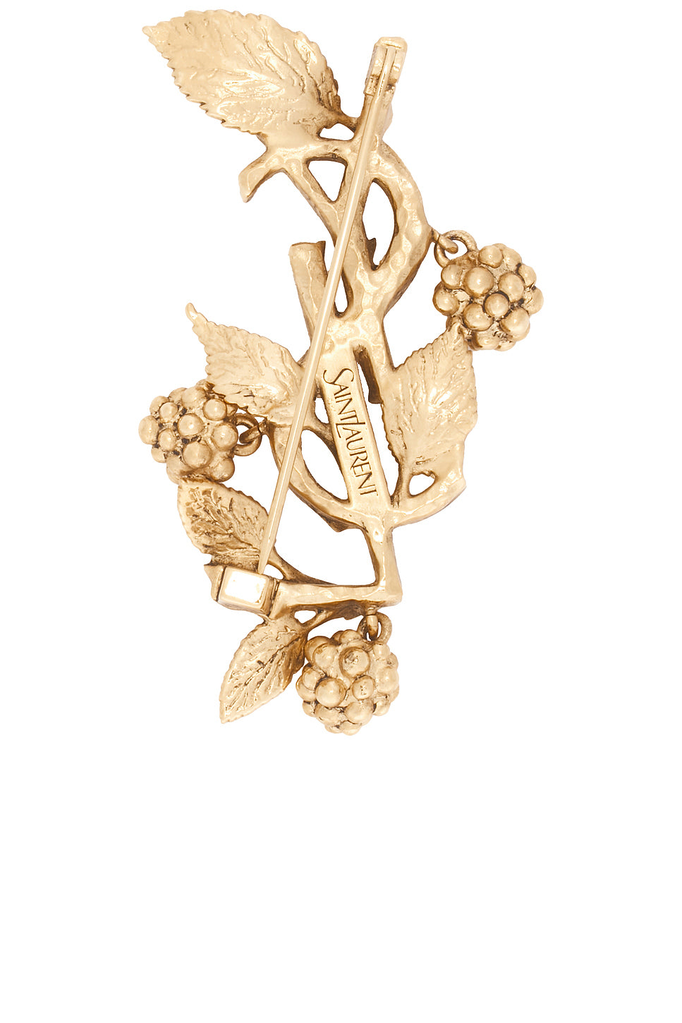 YSL Mulberry Brooch