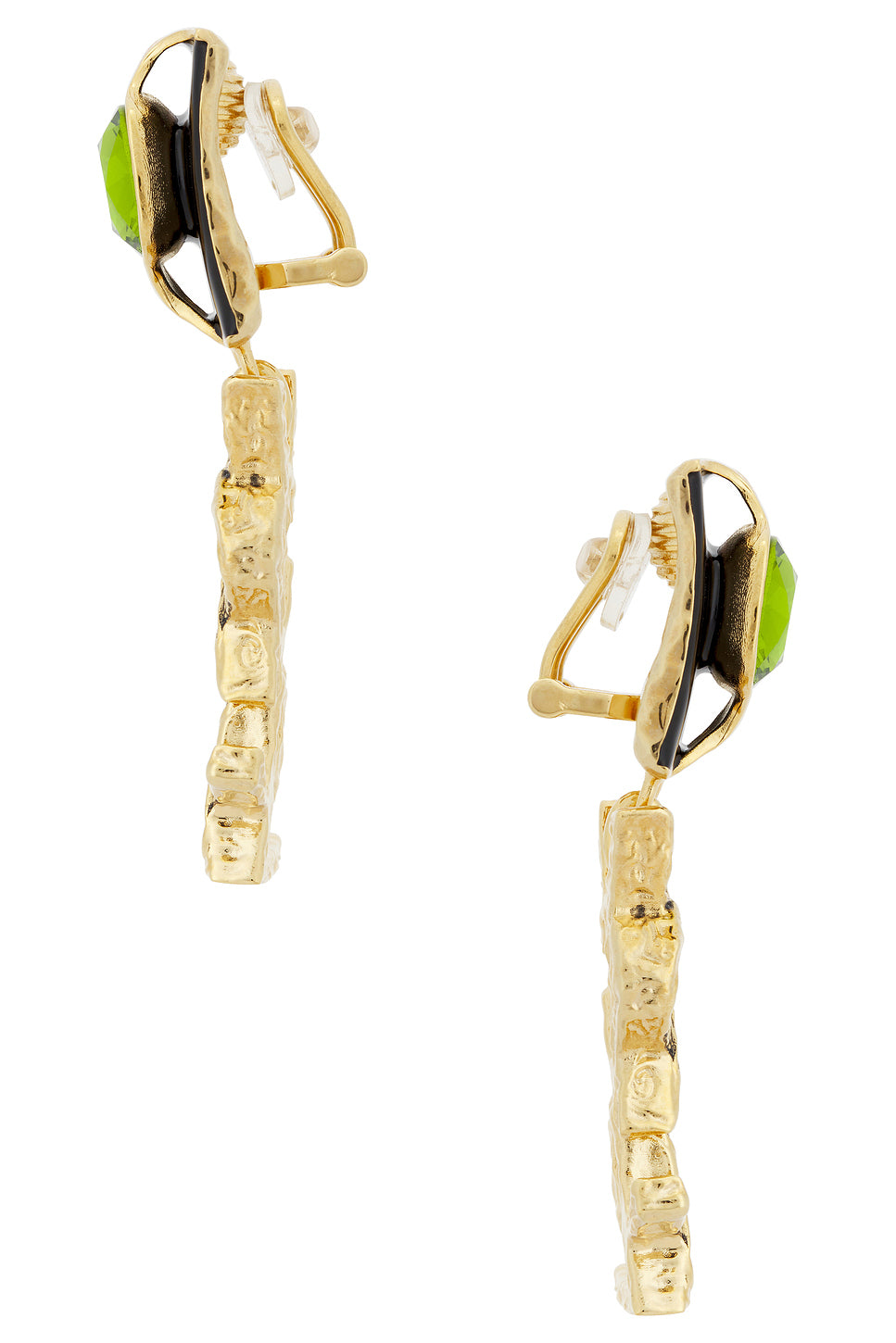 YSL Pendant Squared Earrings