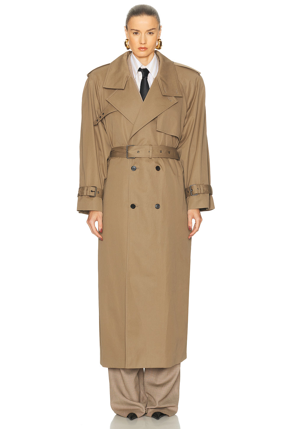 Belted Trench Coat