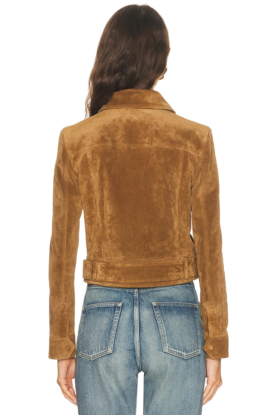 Belted Suede Jacket