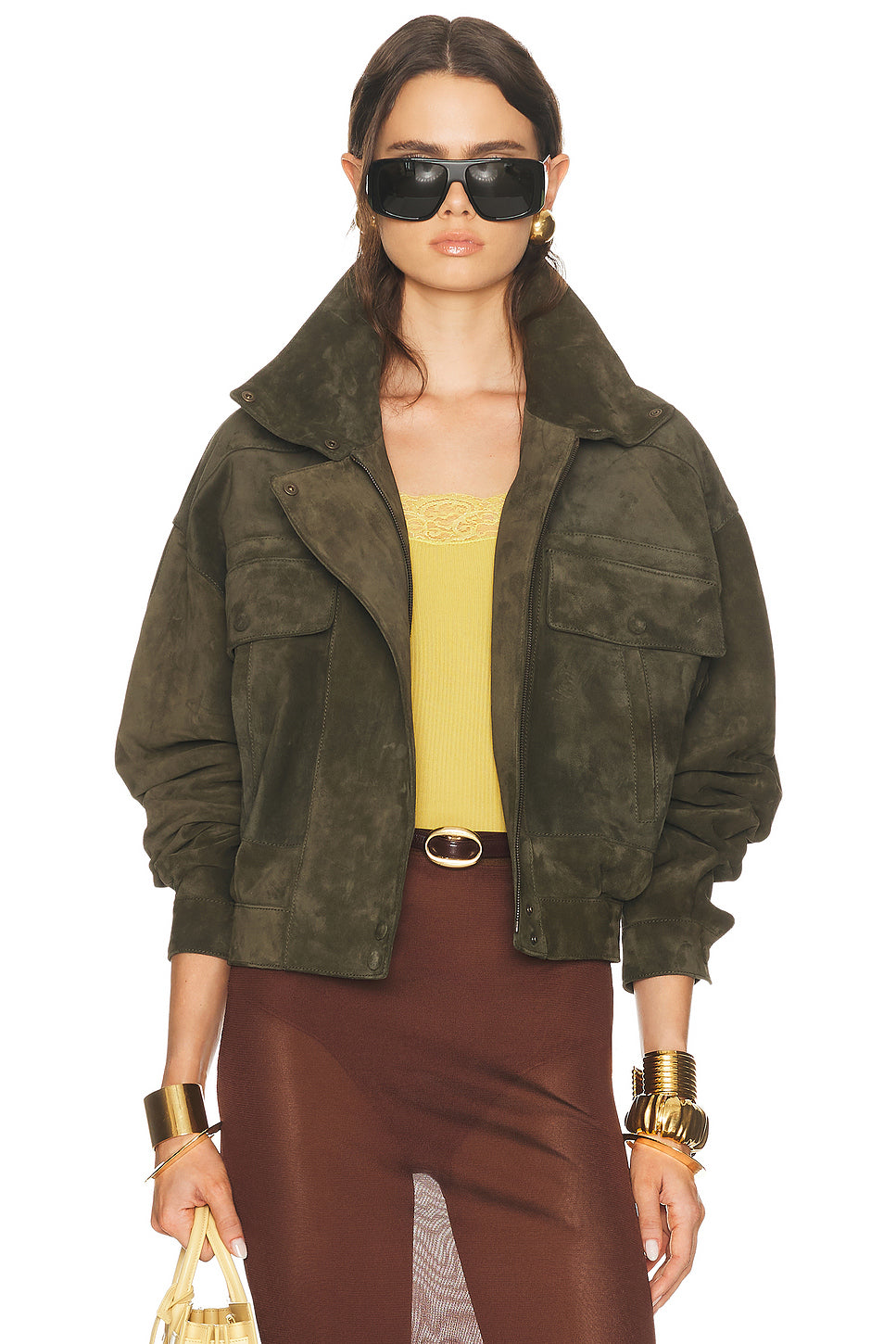 Suede Bomber