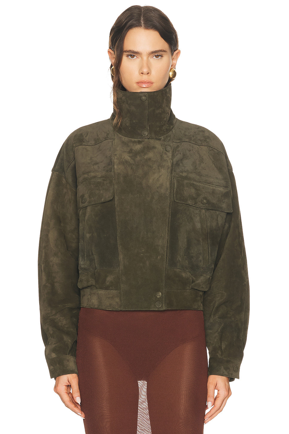 Suede Bomber