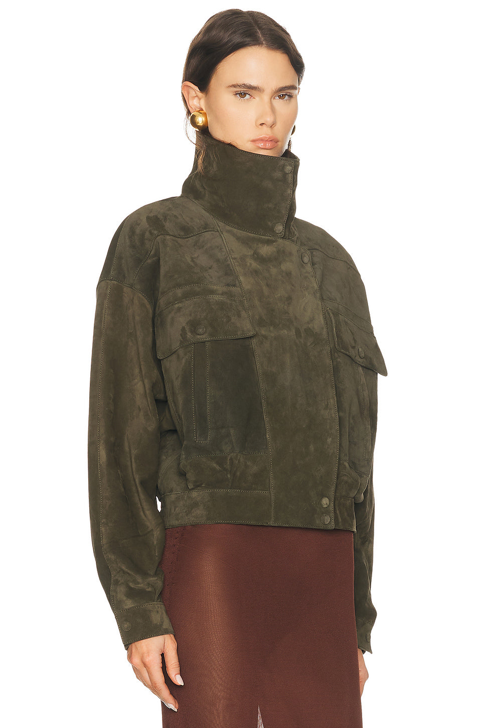 Suede Bomber