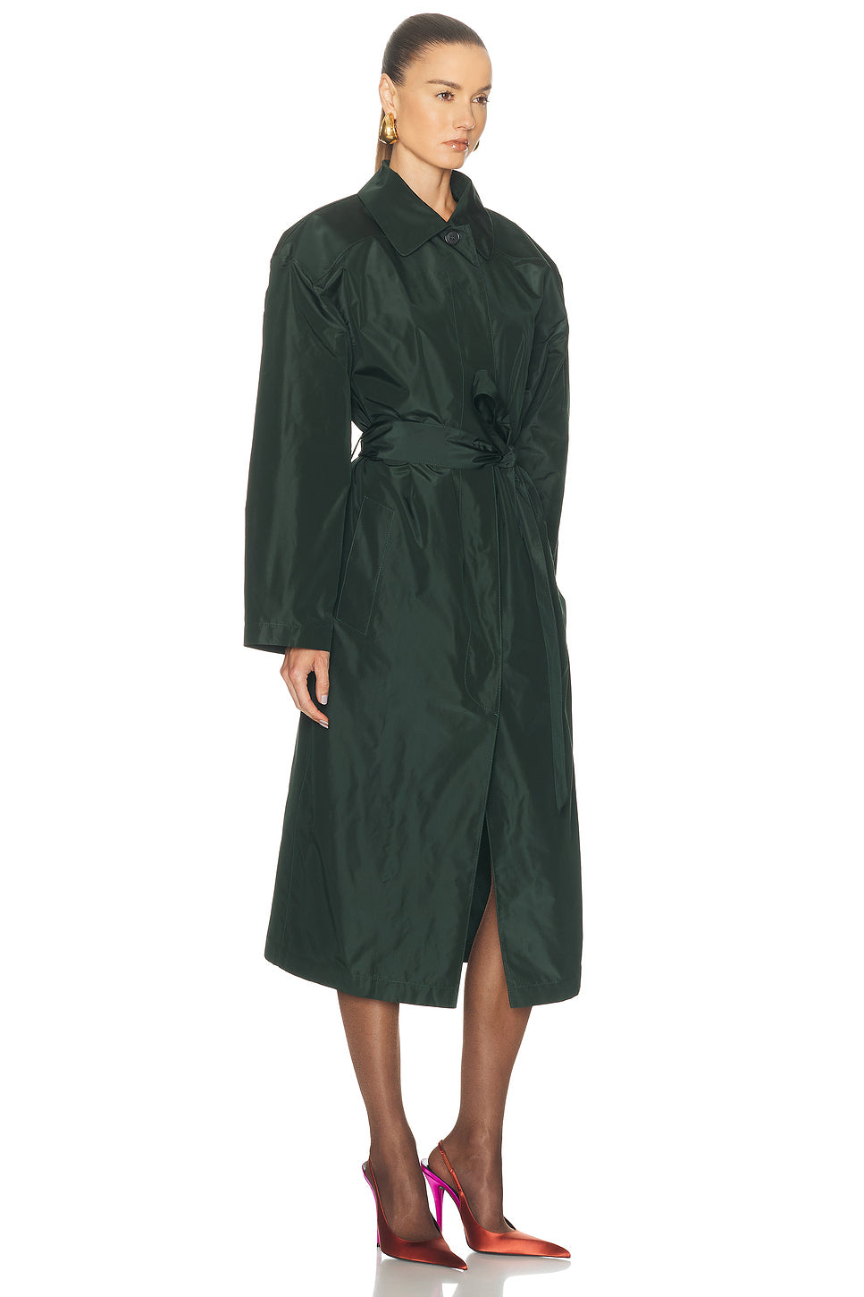 Taffeta Trench