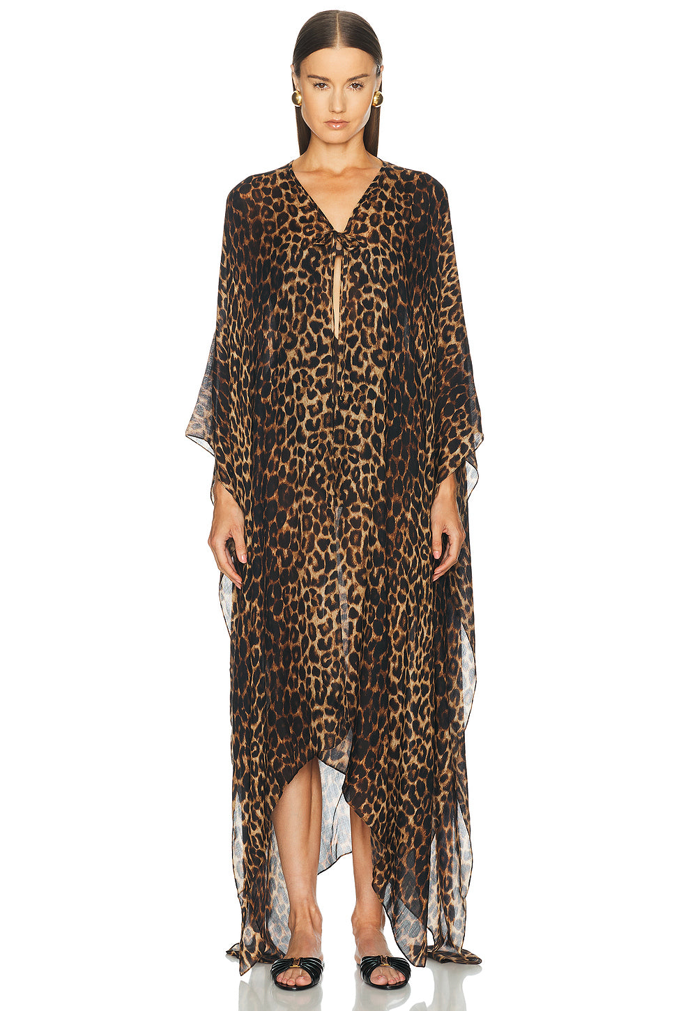 Leopard Long Caftan