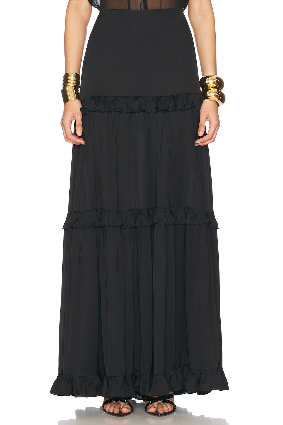 Charmeuse Maxi Skirt