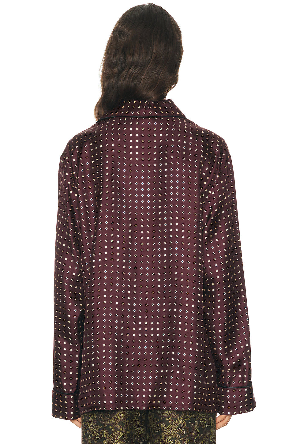 Button Up Pajama Top