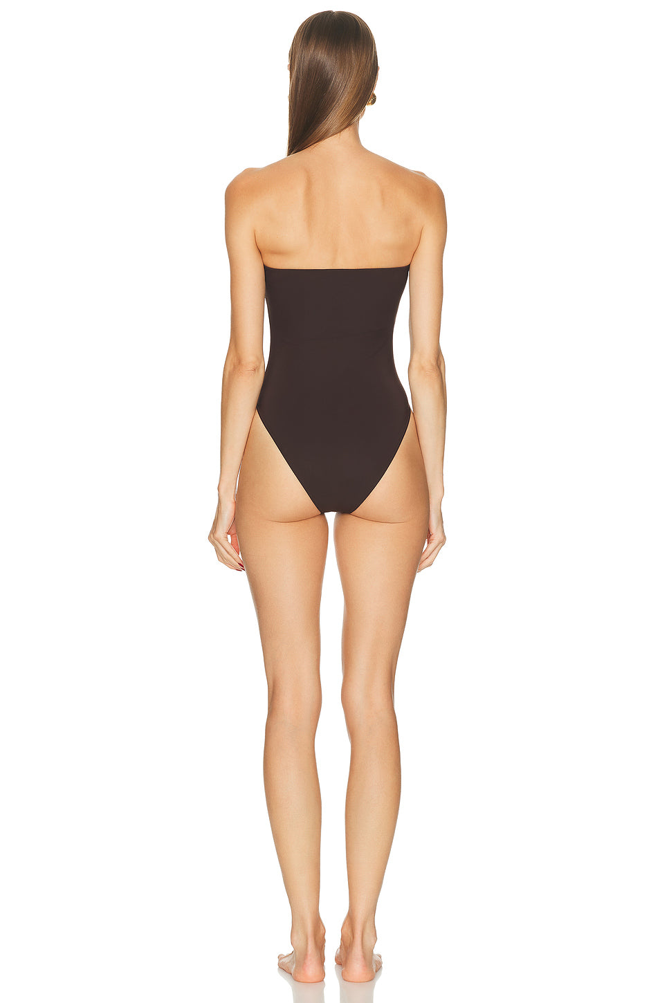 Strapless One Piece Swimsuit